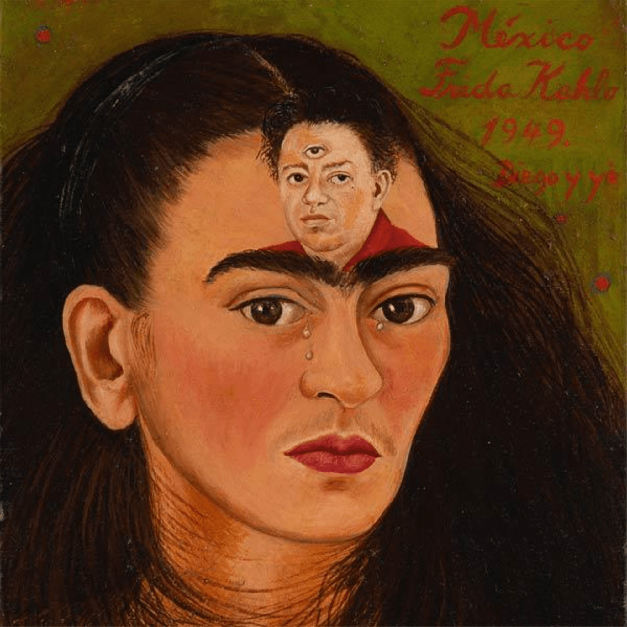 Frida KAHLO, Diego y yo, 1949, Giardini