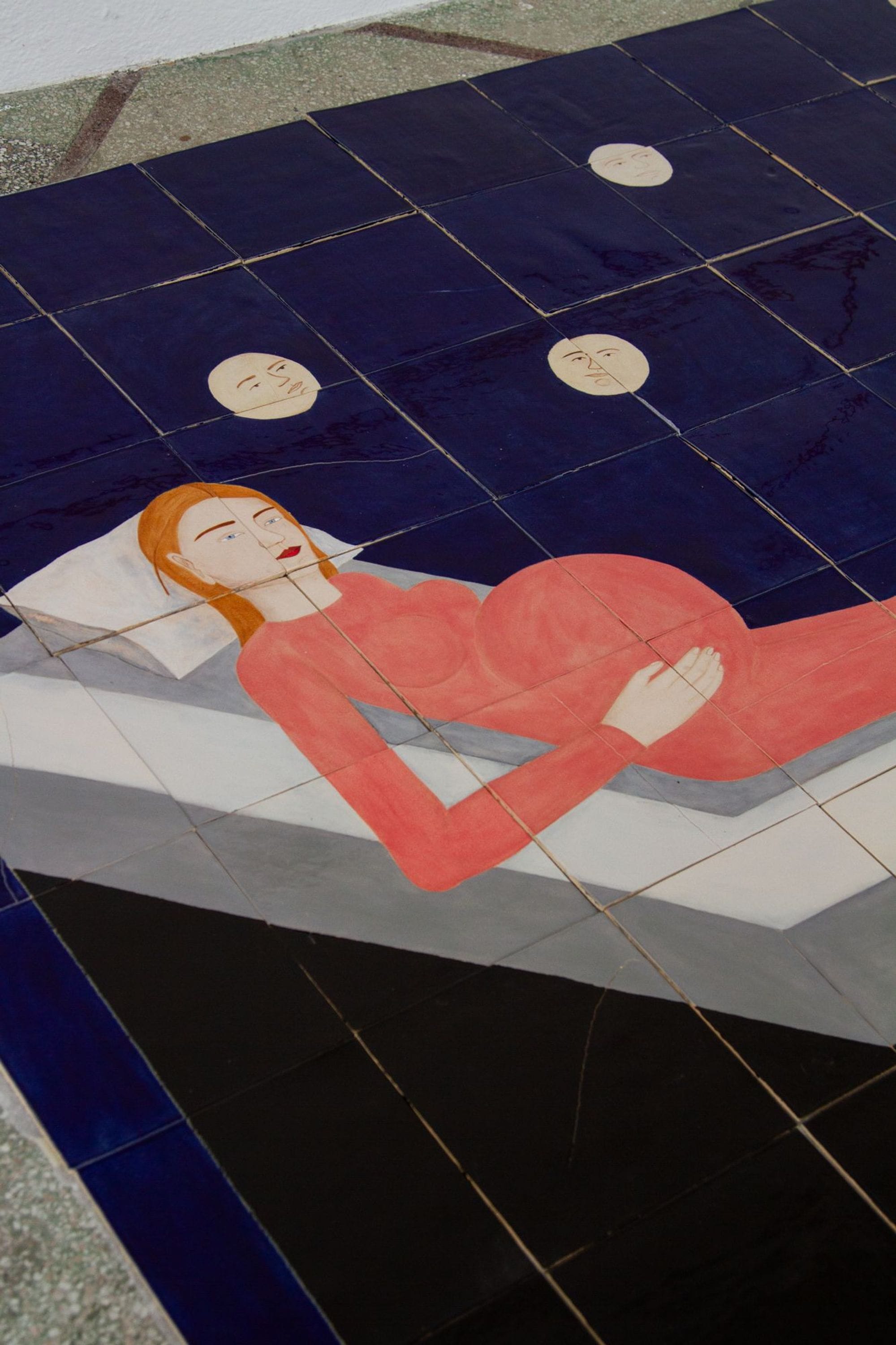 Detail from, Venus in Libra.