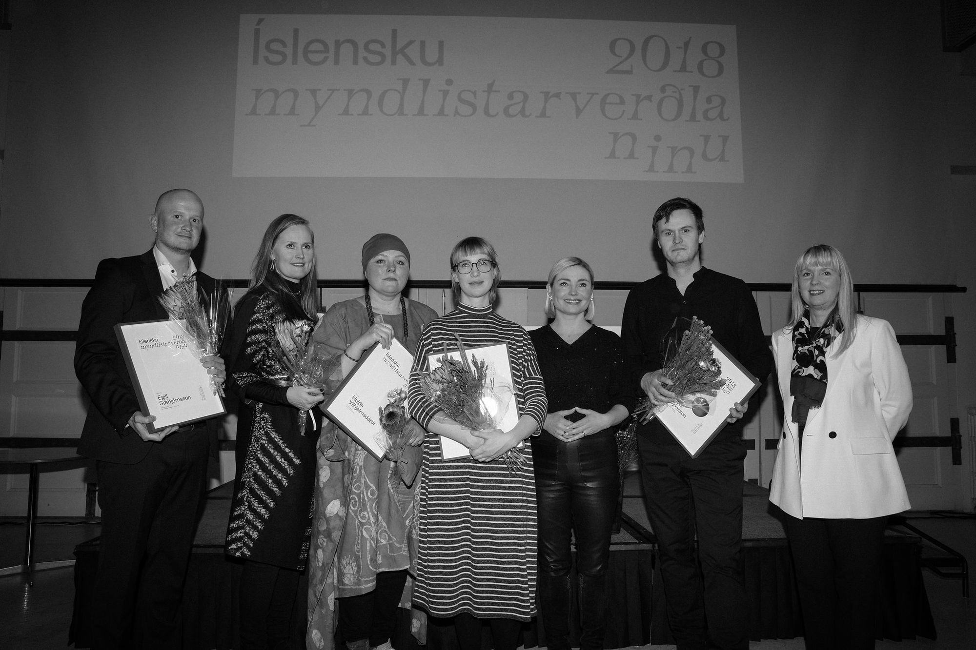 Islensku myndlistarverdlaunin 2018 - athofn 