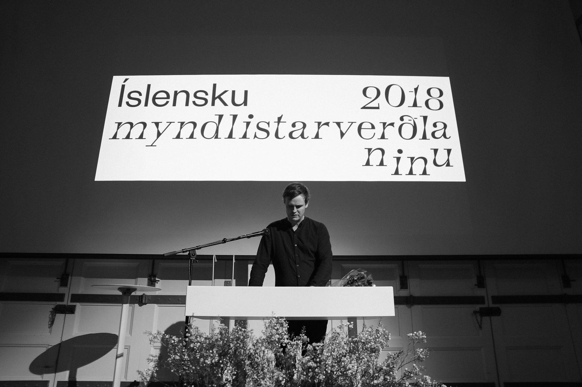 Islensku myndlistarverdlaunin 2018 - Sigurdru Gudjonsson