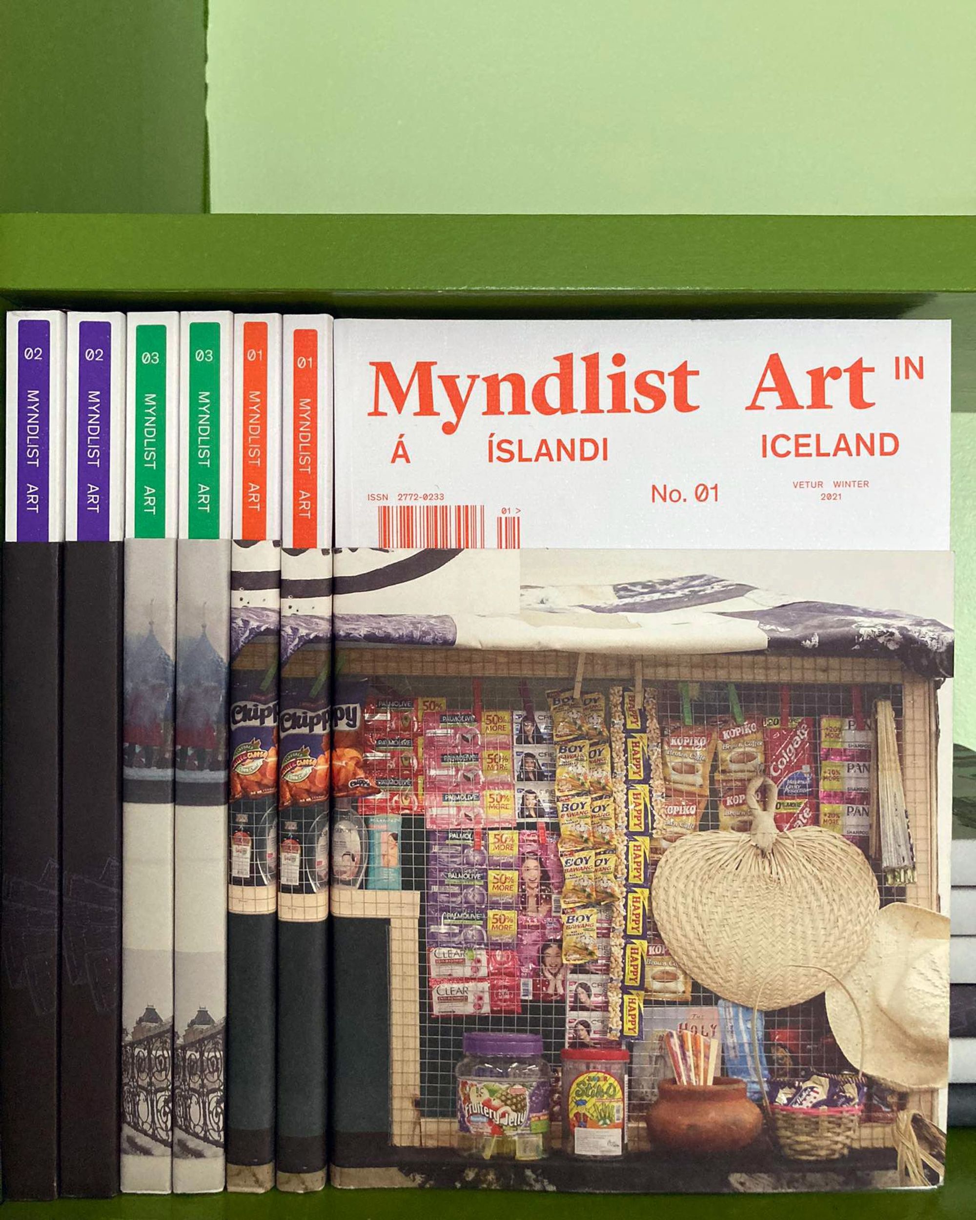 Myndlist a islandi tolublod 1-3