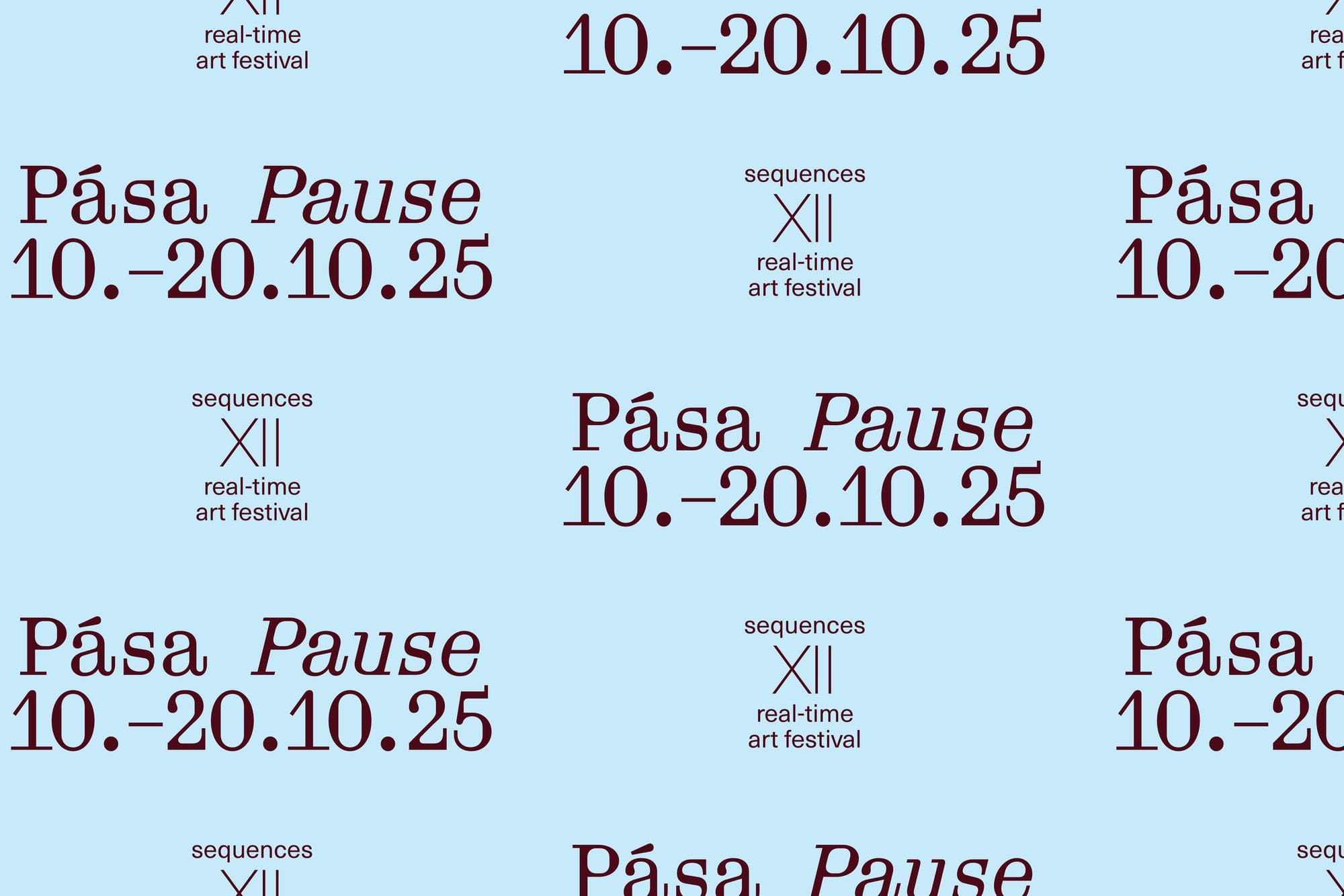 Sequences XII, Pause